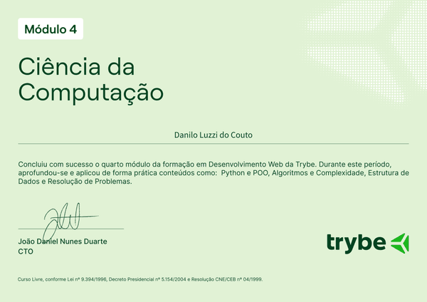 Certificado