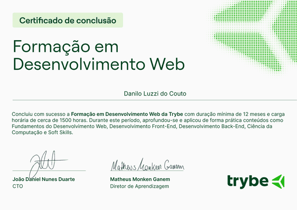 Certificado